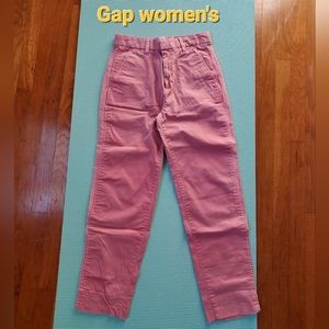 GAP girlfriend high rise chinos